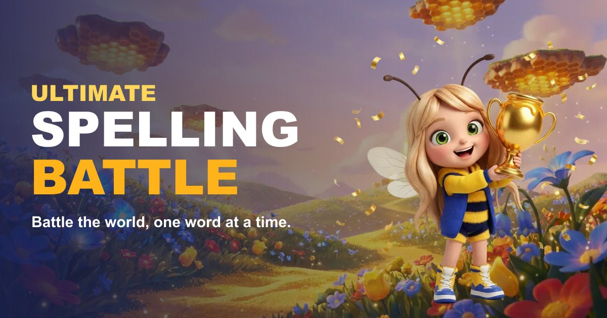 Ultimate Spelling Battle — the spelling game with Bumble the bee